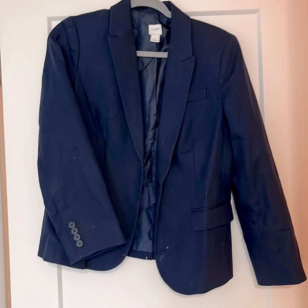 J Crew Navy Blazer